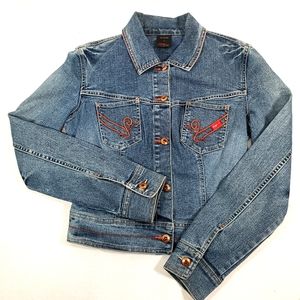 Fubu Classics Vintage Jean Jacket Size S